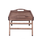 Столик для завтрака в постель, 52х31х24, Lazy Sunday, для ноутбука, поднос, деревянный, для кухни, браун / бейц, Dipriz