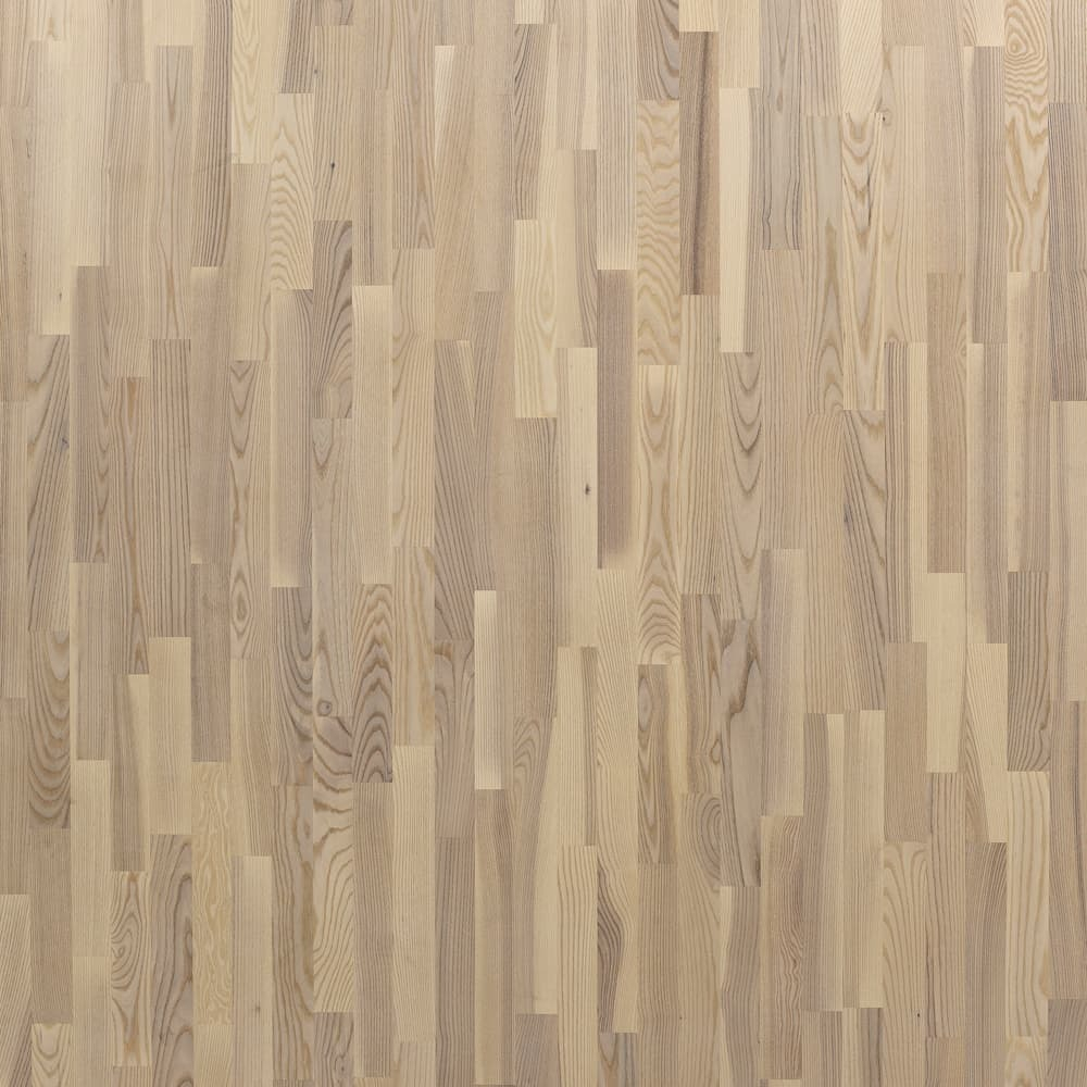 Паркетная доска PolarWood Ясень LIVING WHITE MATT 3S 5G (3,41м2)