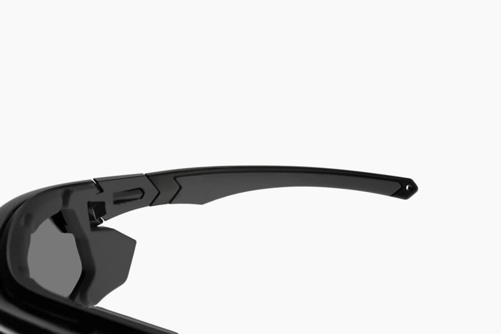 Спортивные очки Demetz Pulsa 2 / Mat Crystal Grey / Blue Mat Grey Screen Polarized Blue  Cat.3