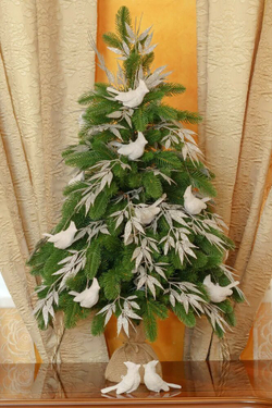 Искусственная новогодняя елка Царь Елка Афродита, литая, 90 см