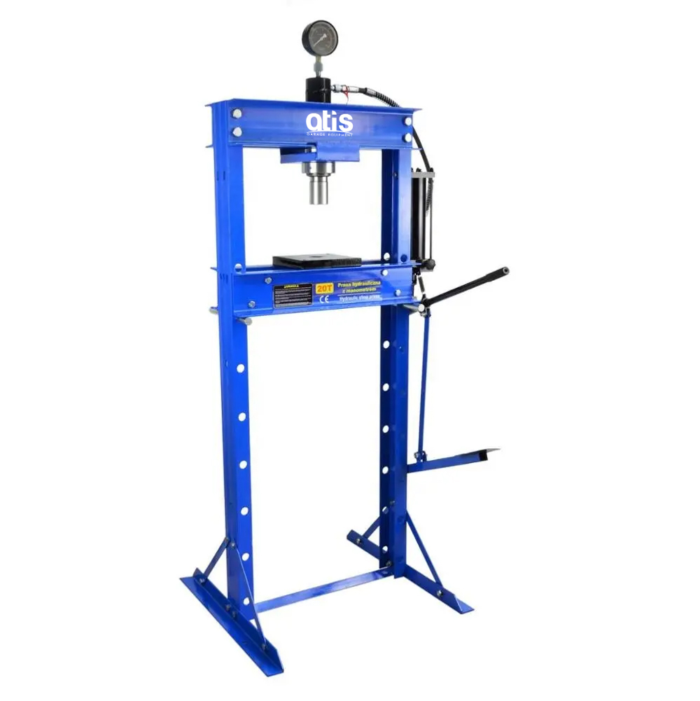 HW 0901C-F Пресс напольный гидравлический, с ножным приводом. 20 т.