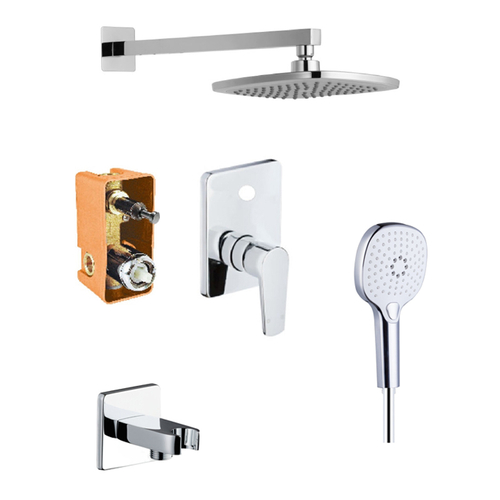 Душевой комплект Azario Treya AZ-15680721 хром