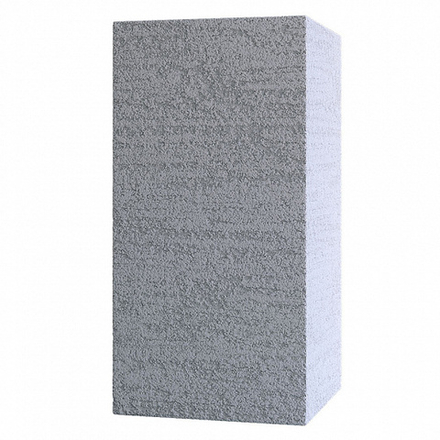 Кашпо COLONNA EROSIA WHITE 40x40x80