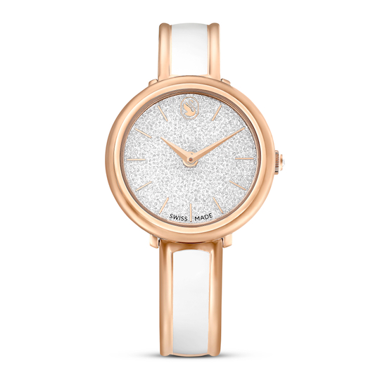CRYSTALLINE BANGLE WATCH:MB WHI//PRO