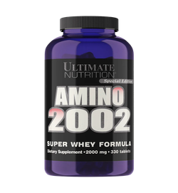 Ultimate Nutrition Amino 2002 2000 mg 330 tablets , Аминокислоты
