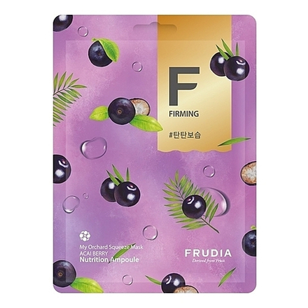 Маска для лица с ягодами асаи Frudia  Frudia my orchard squeeze mask acai berry, 20мл