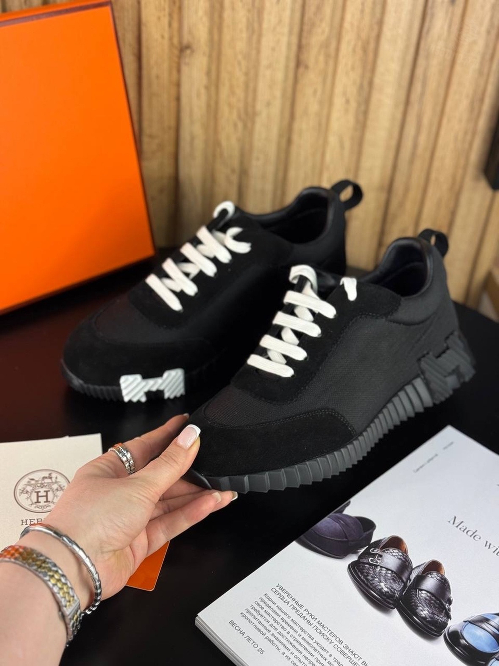 Кроссовки Hermes