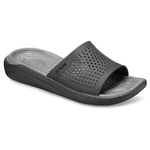 Шлепанцы CROCS LiteRide Slide Black Slate Grey