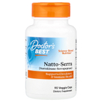 Doctor's Best, Натто-Серра, 90 вегетарианских капсул