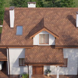 Черепица битумная гибкая Tegola BUSINESS UNICA SARDEGNA Liberica 020