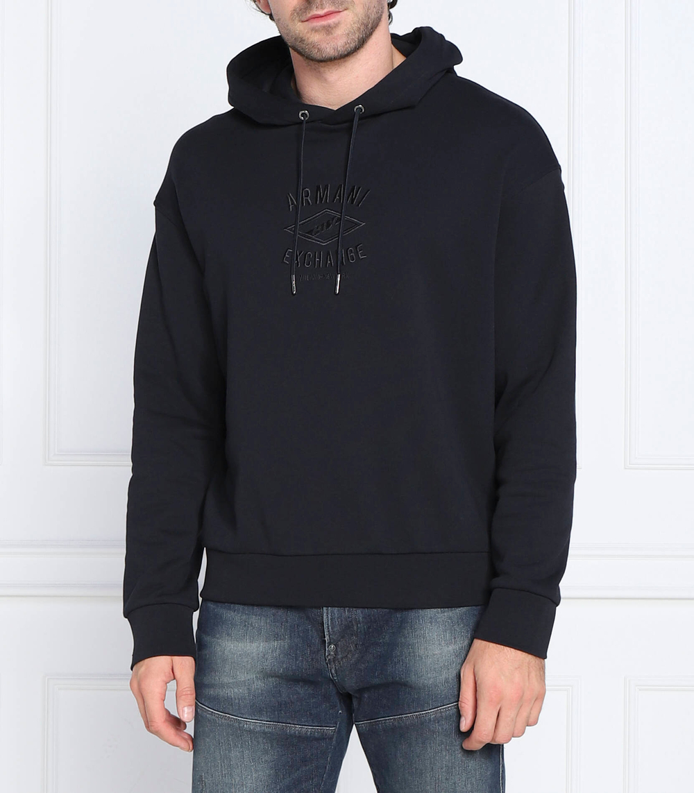 Худи Armani Exchange - темно-синий(6LZMLD ZJNBZ)