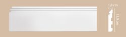 Плинтус Decomaster под покраску, 139x18 мм