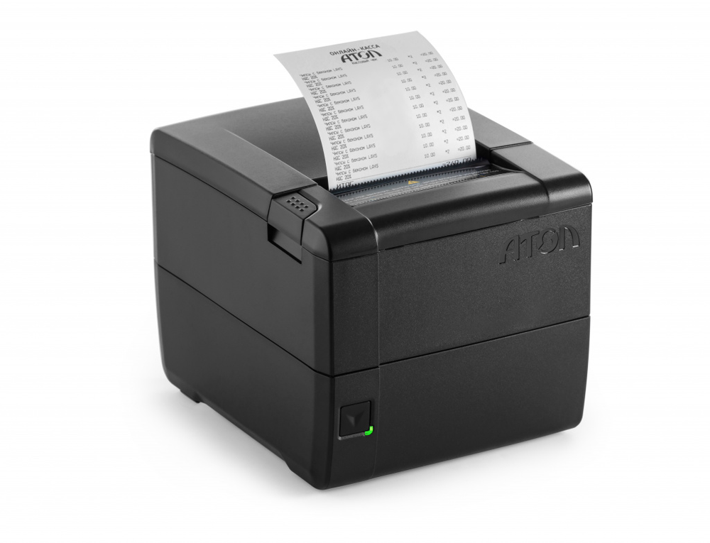 ККТ АТОЛ 25Ф. Черный. Без ФН. USB. RS-232. Ethernet. 5.0