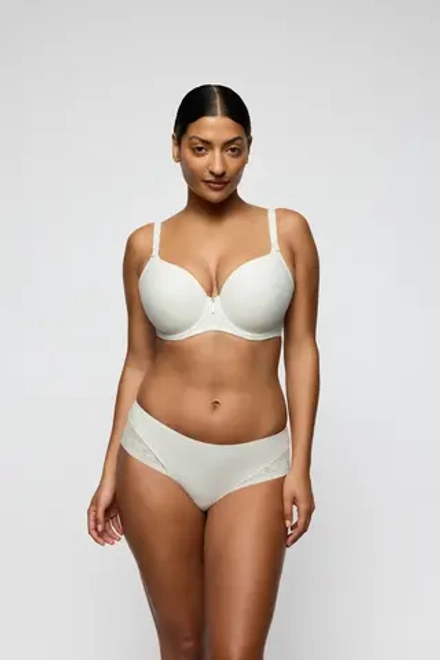 PRIMADONNA Twist Twixie Бюстгальтер с поролоновой вставкой, вырез в форме сердца, натуральный