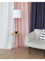 Торшер напольный с абажуром в гостиную современный