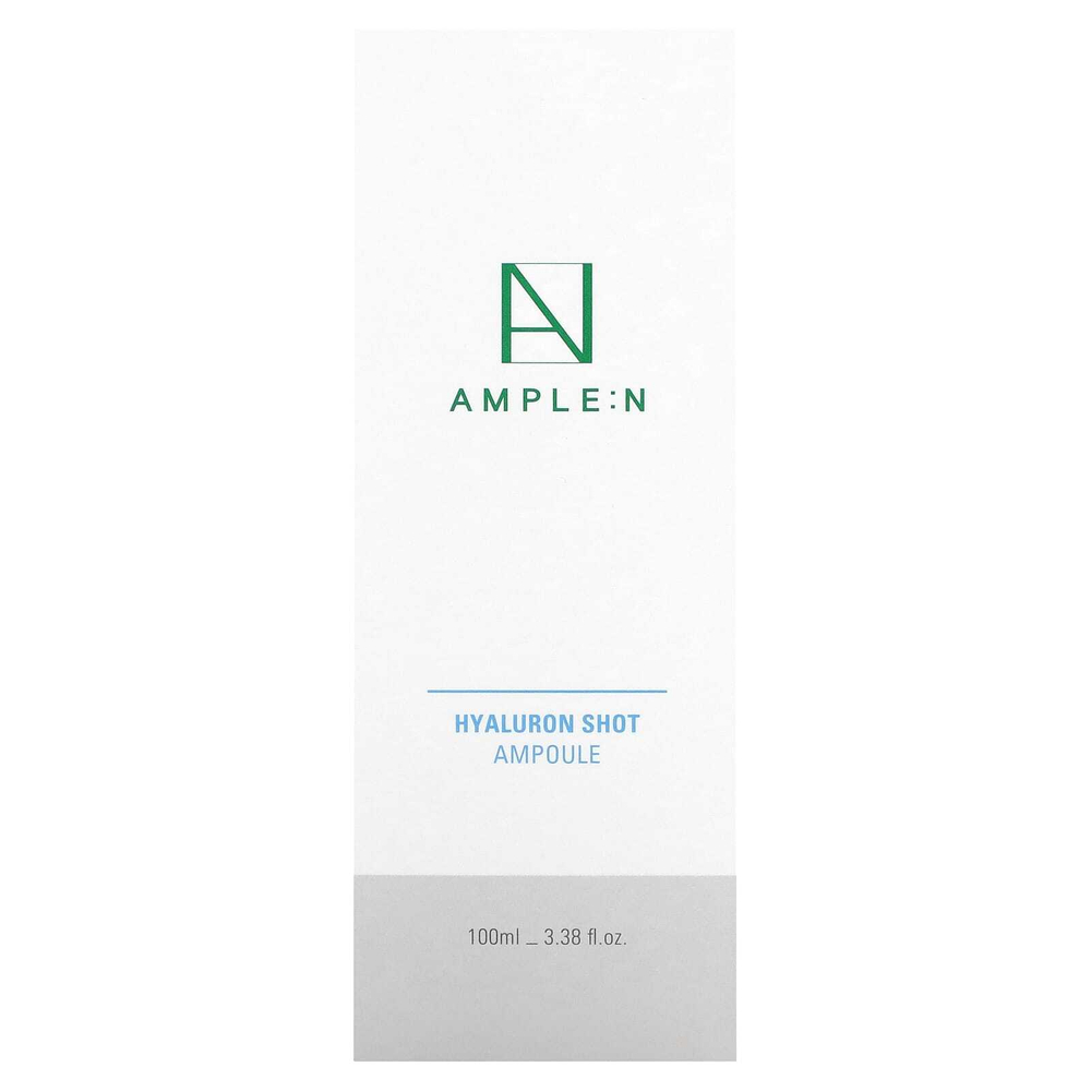 AMPLE:N, Hyaluron Shot, ампула, 100 мл (3,38 жидк. унц.)