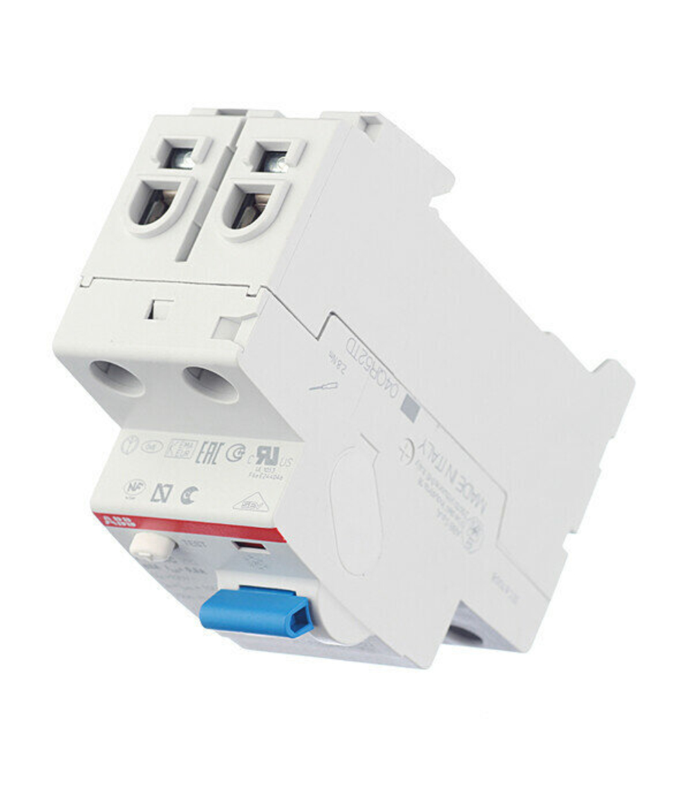 Выключатель дифференциальный УЗО ABB 2P FH202 AC-40/0,03A (1шт) (арт. 2CSF202004R1400)