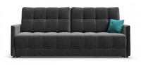 Диван BOSS 2.0 LOFT велюр Monolit серый