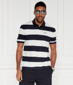 Поло PalesStripe BOSS ORANGE - темно-синий(50513604)