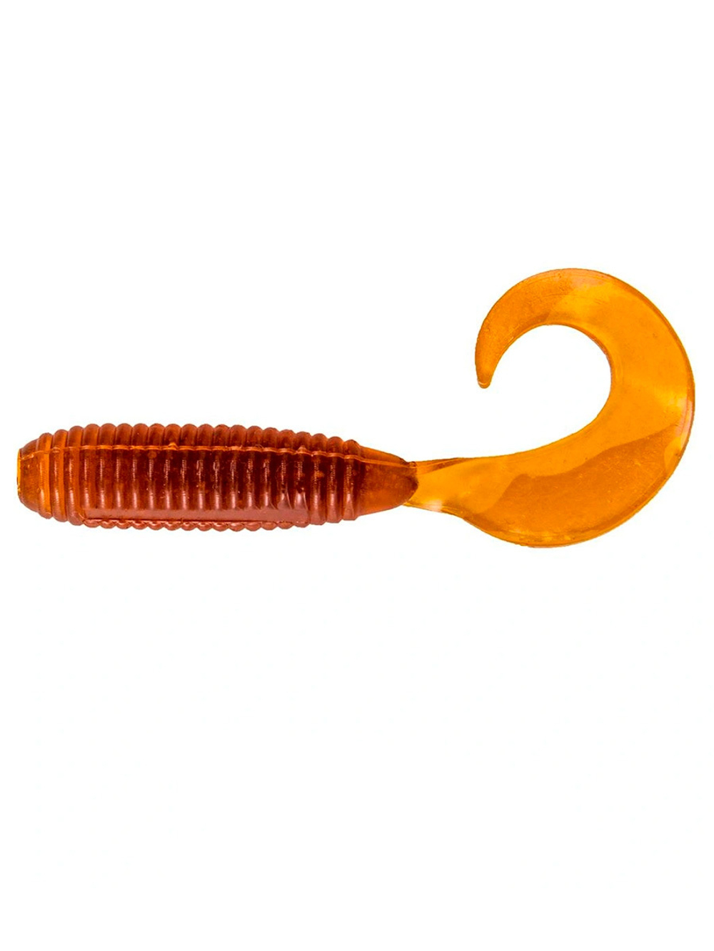 Твистер Helios Тiny Credo 1,55"/4 см Pepper Green & Orange 12шт. (HS-8-018)