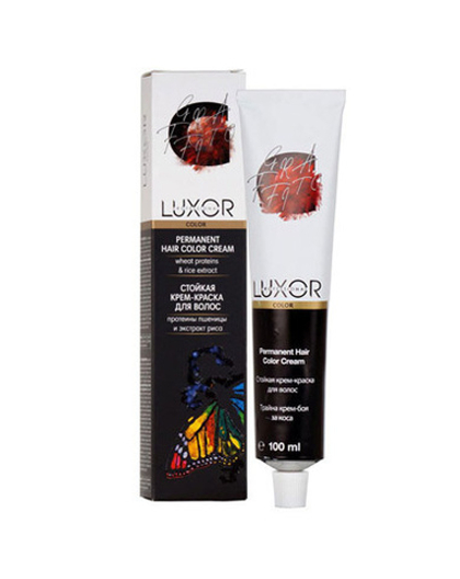 5.0 GR Светлый коричневый натуральный Стойкая крем-краска LUXOR Professional 100 мл.