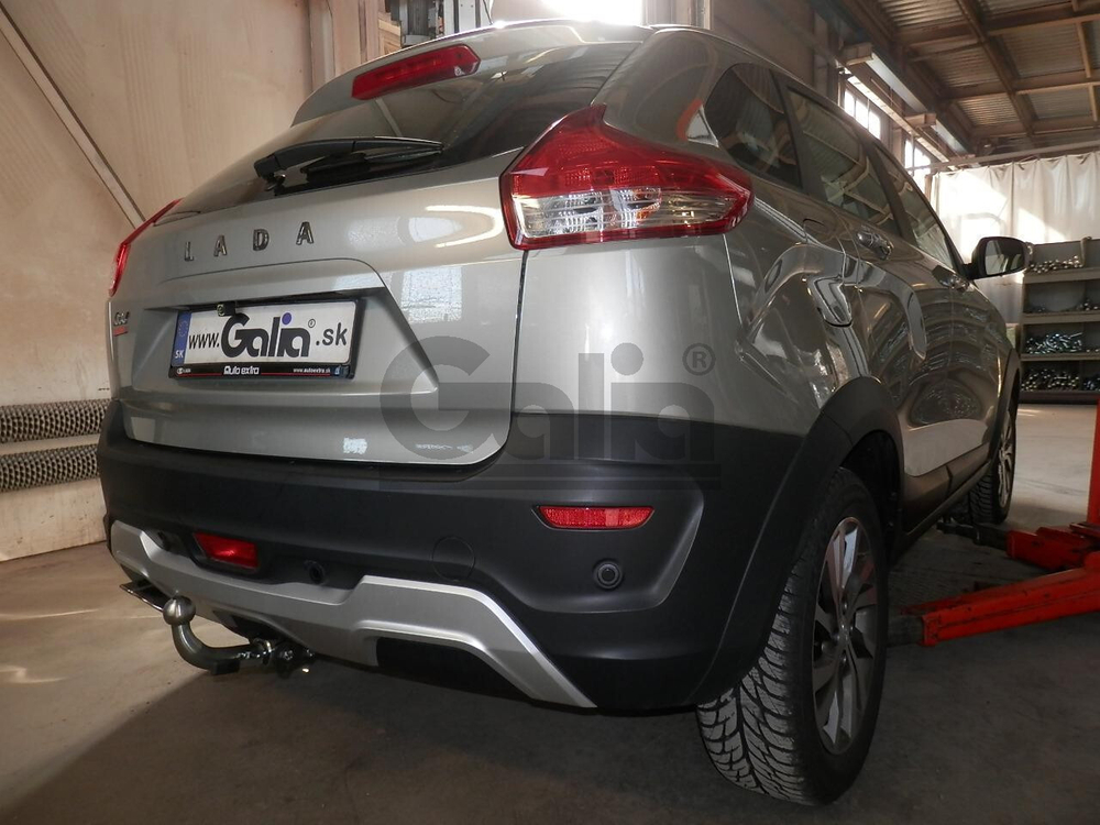Оцинкованный фаркоп на Lada Xray 2015-2022, Lada Xray Cross 2018-2022 (без электрики), Galia L029C