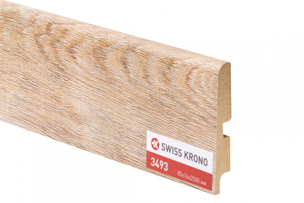 МДФ Плинтус Kronopol P85 3493 Safron Oak 2500х85х16мм - Магазин напольных покрытий в Екатеринбурге. MAXI ПОЛ