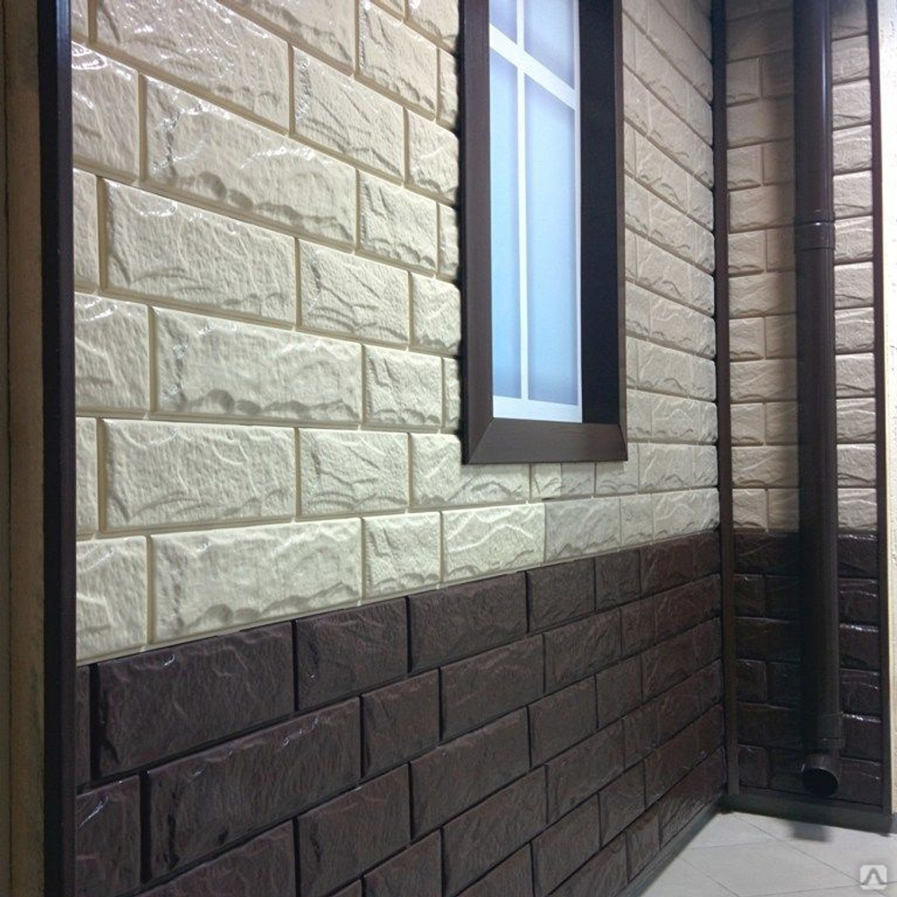 Джей профиль для Фасадных панелей 0,45мм RALL 3011-Красно-коричневый 2м
