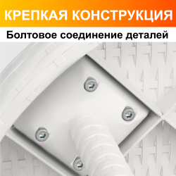 Стол круглый Rattan Ola Dom, Цвет: Белый