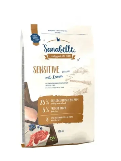 Sanabelle Adult Sensitive Lamb (Санабель сенситив) корм сухой для кошек с ягненком 10 кг