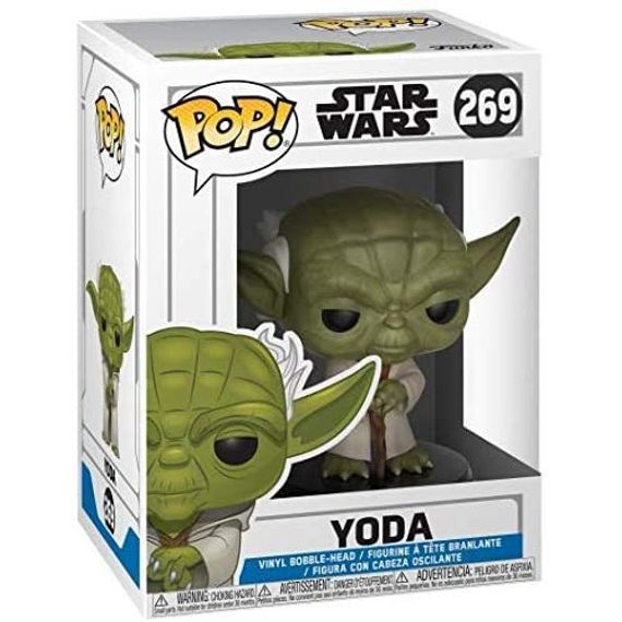 Funko Pop Star Wars: Clone Wars - Yoda Pop!