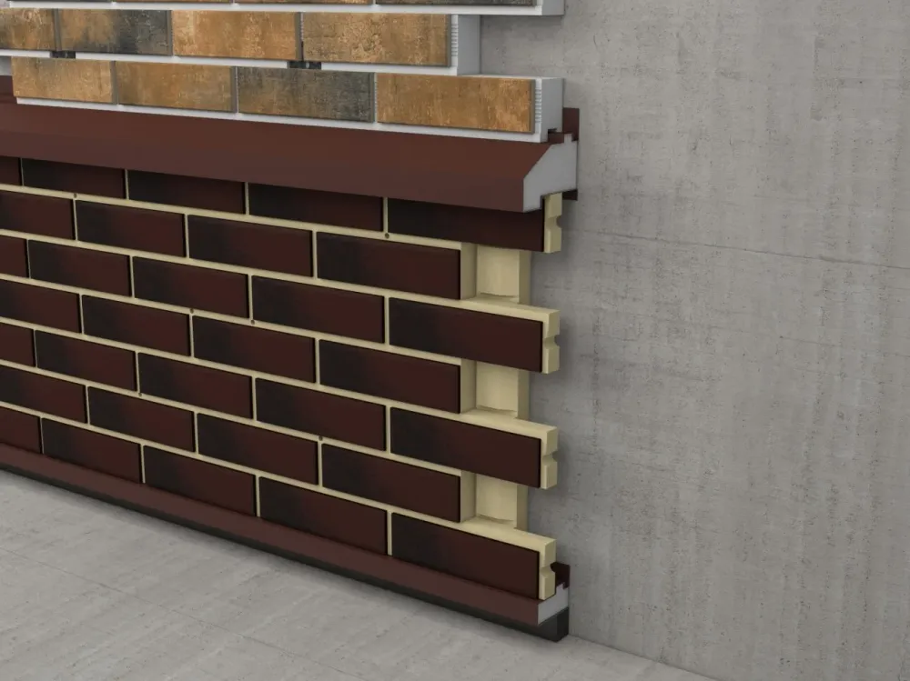 Стартовый отлив для термопанелей, 75×90×2000 мм, оцинкованная сталь