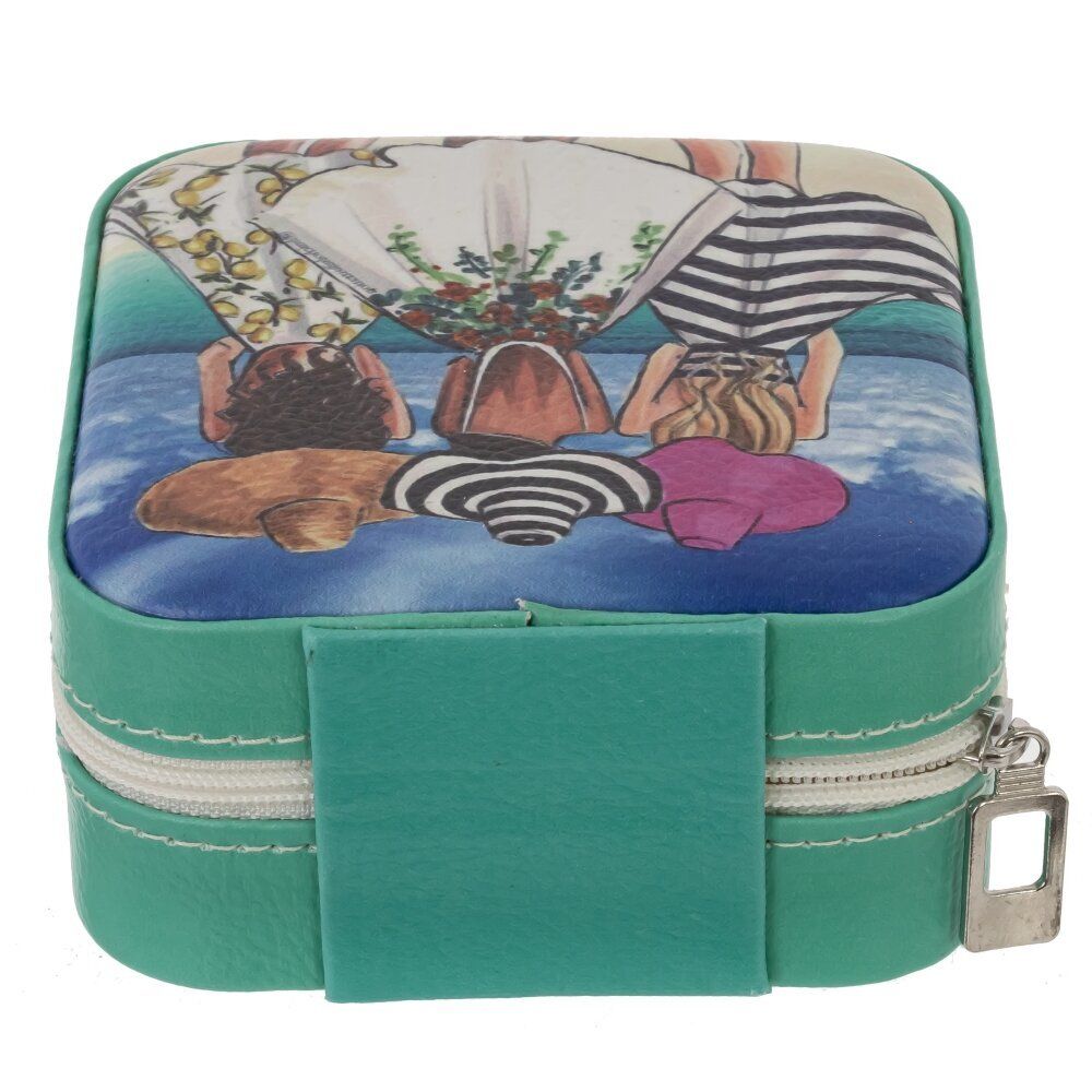 GAEM Шкатулка для украшений дорожная, L10 W10 H5 см