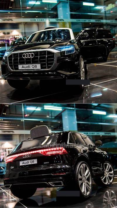 Детский электромобиль "AUDI Q8" 6V, черный