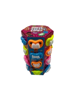 Карамель леденцовая прикольная соска с зубами