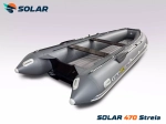 Лодка надувная моторная solar-470 strela jet tunnel