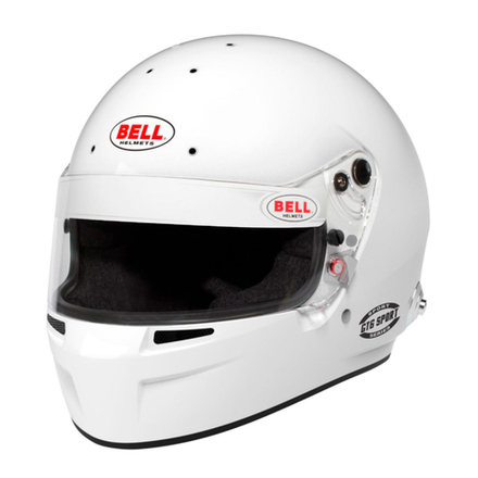 Гоночный шлем BELL GT6 SPORT WHITE 2025