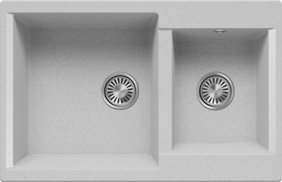 Мойка POLYGRAN BRIG-772 светло-серый №314