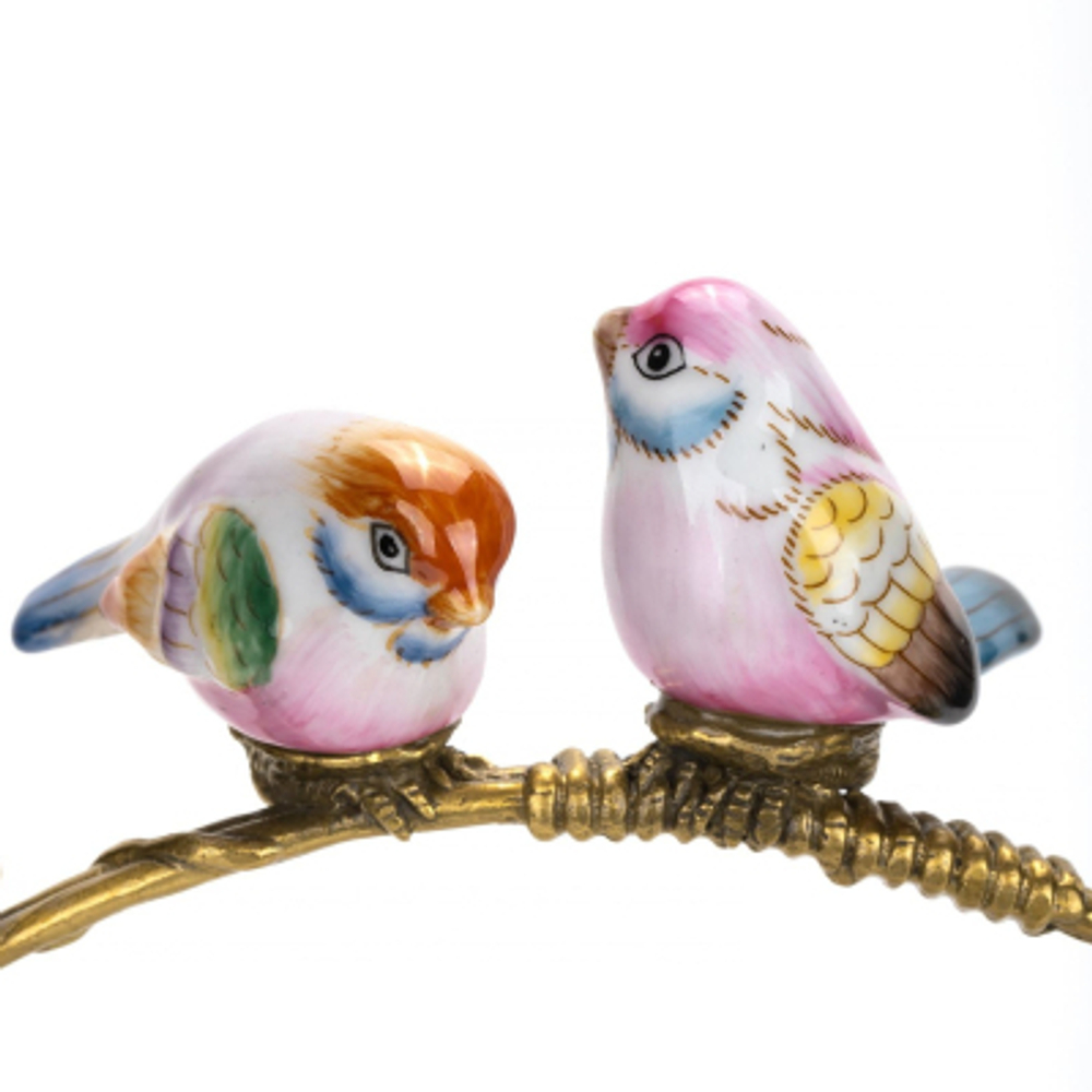 Корзиночка с птичками Glasar 20х18х26 см