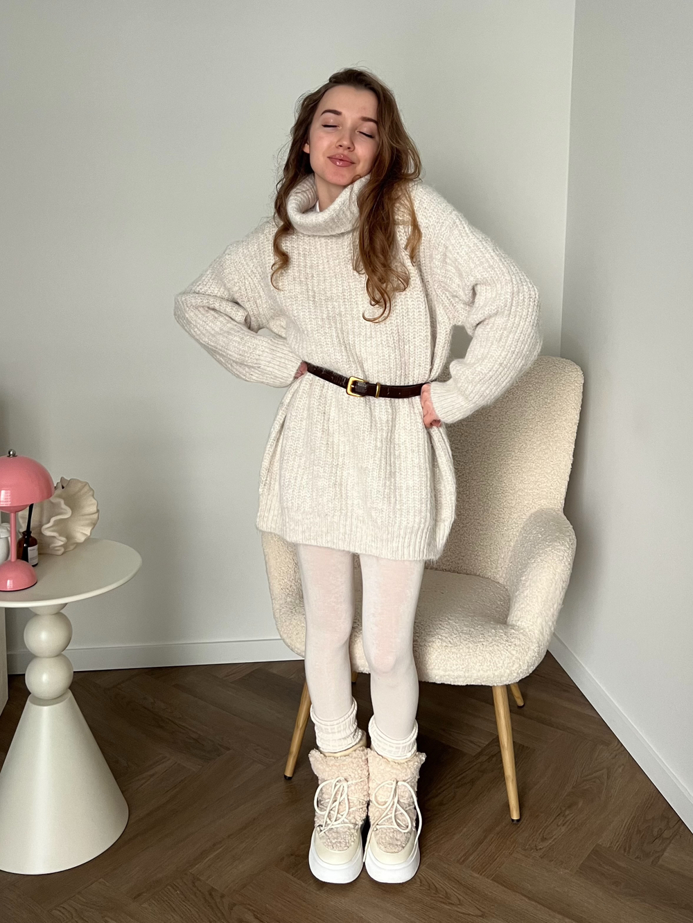 Свитер Альма бежевый