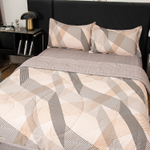 Комплект постельного белья Сатин с Одеялом 100% хлопок OB180