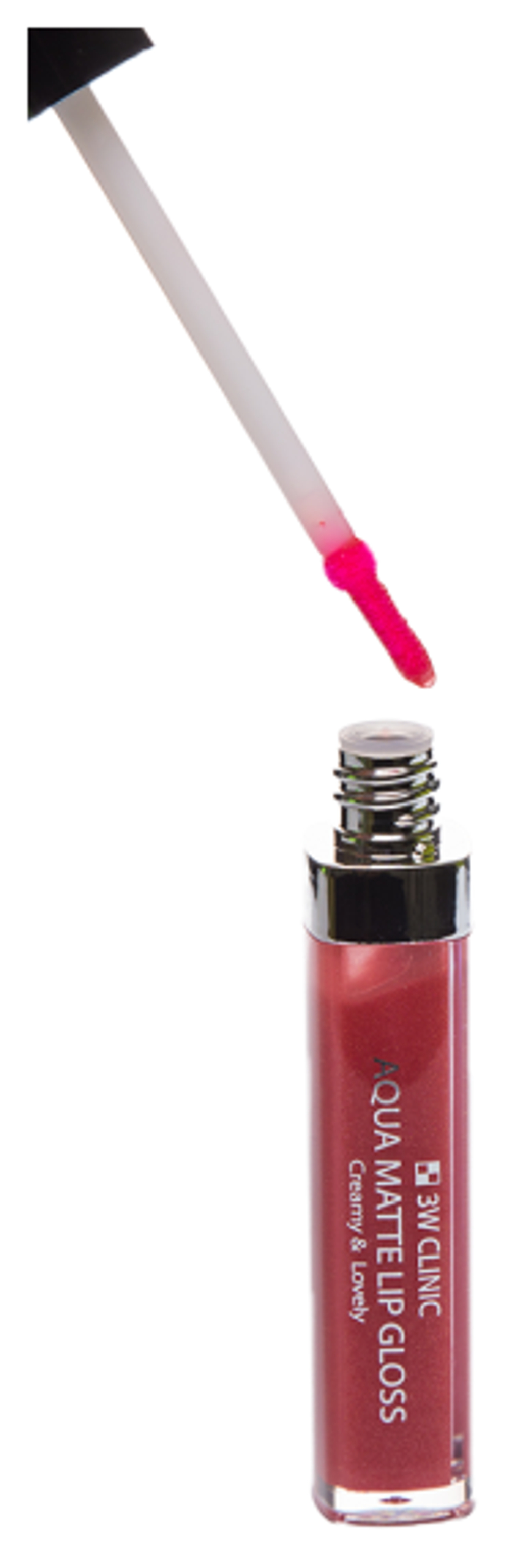 Блеск для губ 3W Clinic #08 Aqua Matte Lip Gloss Shine Rich цвет Сочный Блестящий 6,5 г