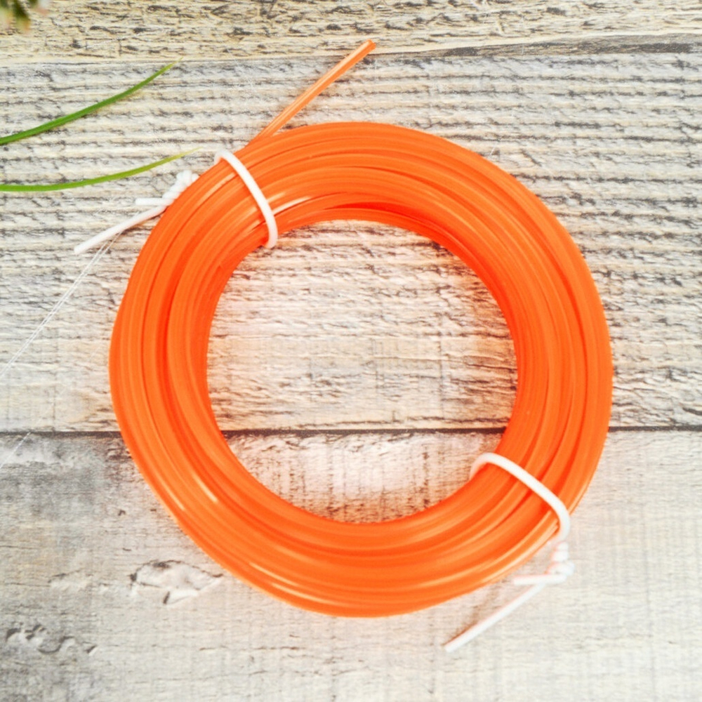 Леска для триммера 15м*2,0мм звезда