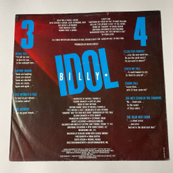 Винтажная виниловая пластинка LP Billy Idol Rebel Yell (Без Конверта) (Germany 1983)