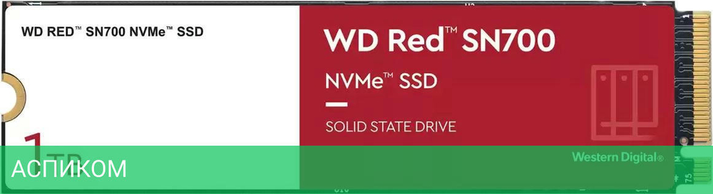 SSD диск WD Red M.2 2280 1TB )WDS100T1R0C)