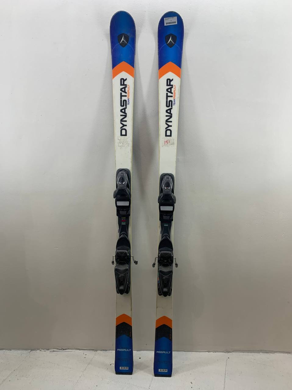 горные лыжи Dynastar team assault, крепления Look, длина 151