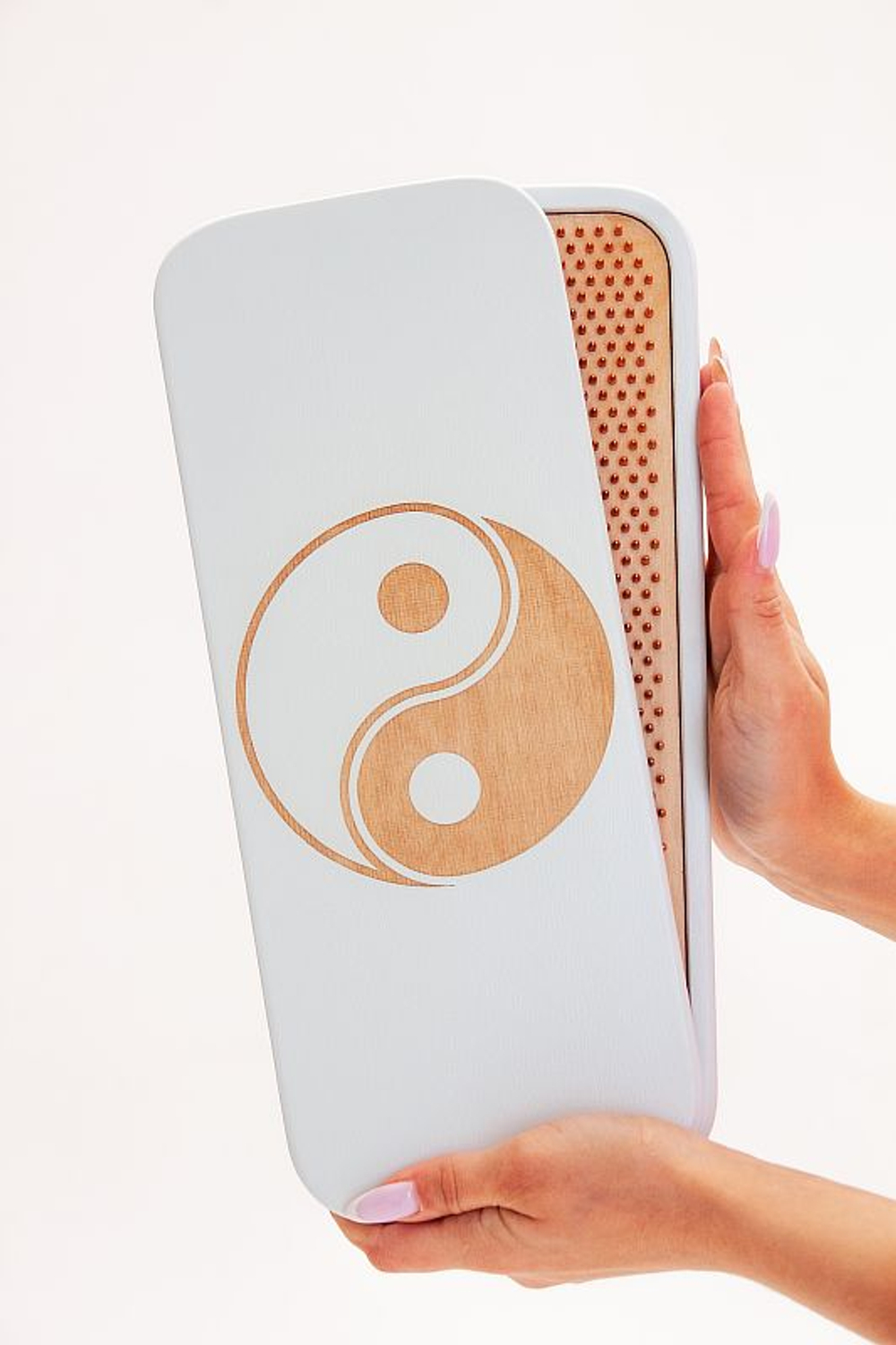 Доска садху Инь-янь алюминиевые гвозди