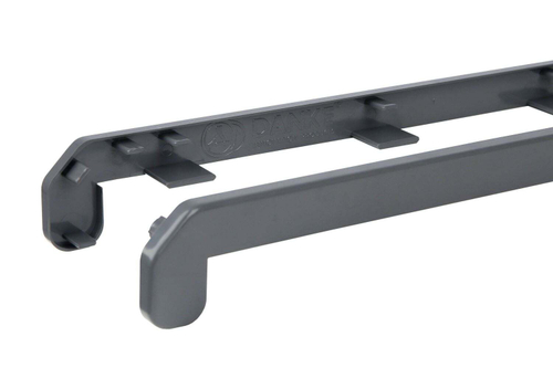 Заглушки торцевые парные 350 мм антрацит