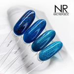 Nail Republic Гель-лак 451 Мерцающий сине-зеленый, 10 мл