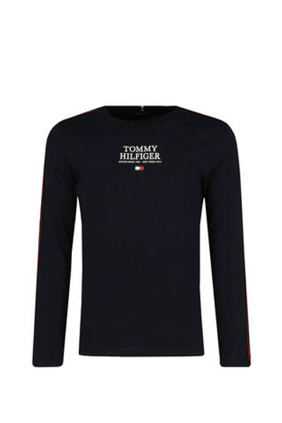 лонгслив Tommy Hilfiger - темно-синий(KB0KB07075)